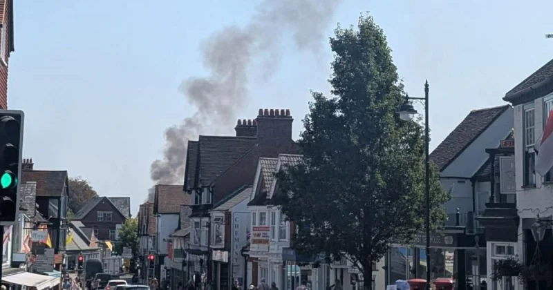 Beaulieu and Redbridge tackle 1-acre Bolton's Bench Fire