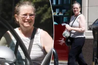 Bridget Fonda Makes Rare Los Angeles Lunch Outing at 62