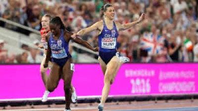 Amy Hunt wins European 100m gold in 11.00sec as European Athletics Championships Medal Table takes shape