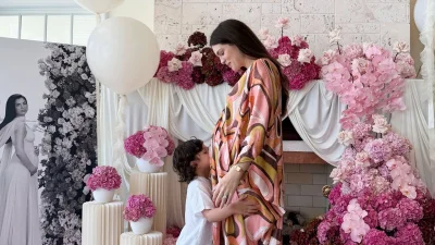 Nadia Ferreira comparte la primera sesión de fotos de Myla