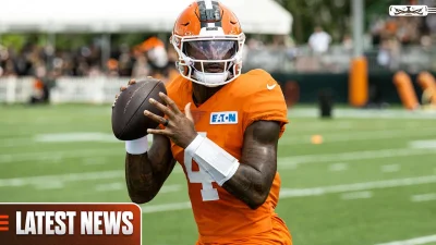 Shedeur Sanders Cleveland Browns gets Aug. 22 start as Browns split preseason quarterback evaluation