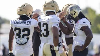 Zach Wilson? Saints' first day against another team in camp felt like the real thing — and that was the point