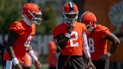 JJ McCarthy demoted to QB2, and that keeps Dillon Gabriel trade chatter alive