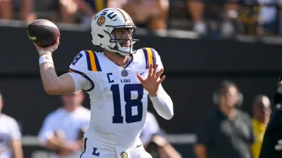 Garrett Nussmeier enters Chiefs backup QB battle as Justin Fields joins the mix