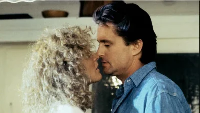 Glenn Close Meets Adrian Lyne’s One-Frame Michael Douglas Reveal
