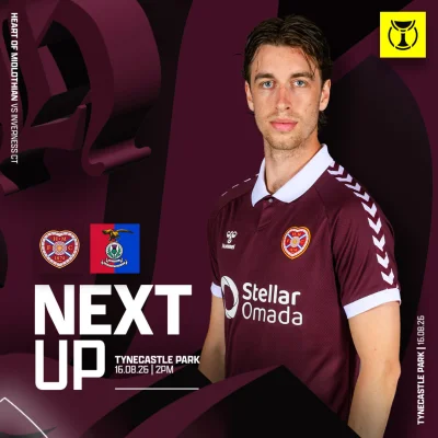 £5,100 jackpot prize for Hearts supporters ahead of Hearts Vs Inverness Ct