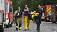 Philippe thanks rescuers as Wildfires burn more than 2,000 hectares