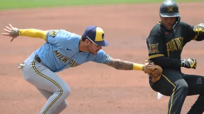 Joey Ortiz’s +7 Outs Above Average at Third Base Is Forcing the Brewers to Reconsider the Left Side