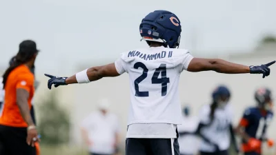 Malik Muhammad worked with the first-team defense at nickel as Bears injuries pile up