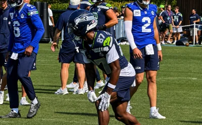 Montorie Foster Jr. is back in Seahawks camp after injury, waiver and a long road to another shot