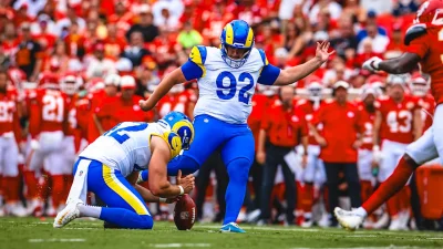 Harrison Mevis gives the Rams the first word in Kansas City — Rams Kicker sets the tone with a 25-yard field goal