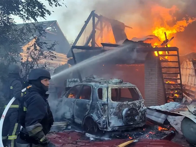 Ukraine says Russian Rocket Facility Hit at Progress centre in Samara region
