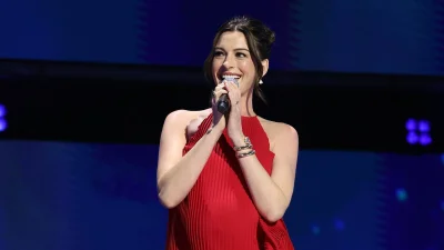 Anne Hathaway Inducted at Disney Legends 2026 During D23