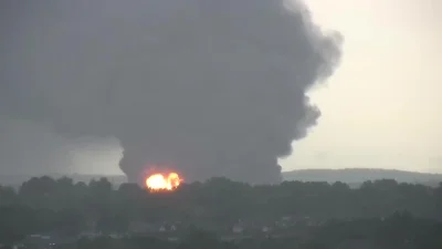 Glenpool Fire Prompts Evacuations Near U.S. Highway 75