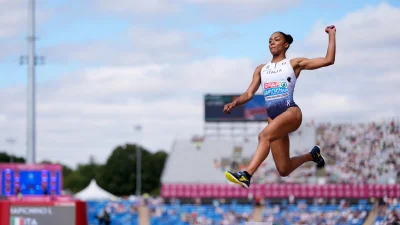 Iapichino opens with 7.00 meters to take the lead in Europei long jump final