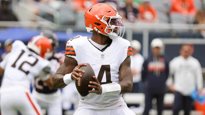 Deshaun Watson goes 11 for 15 for 126 yards in Browns' 34-10 loss — Nfl Football Today