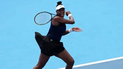 Tamara Korpatsch and Venus Williams: 14th straight defeat at Cincinnati for seven-time major champion
