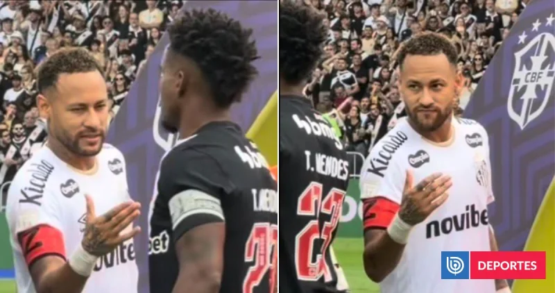 Thiago Mendes Refuses Neymar Handshake Before Vasco vs Santos, Reopening Old Wounds