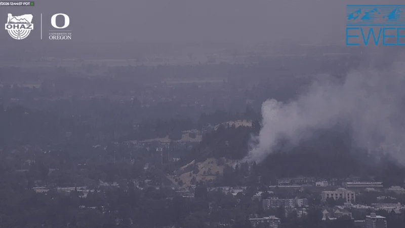 Eugene Police Department orders evacuations as Skinner Butte Fire grows