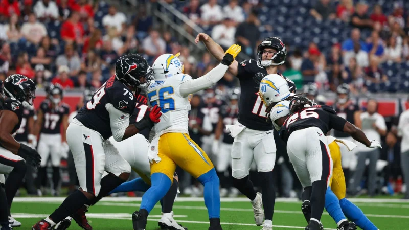 Nadame Tucker puts pressure on 12 pass-rush snaps as Chargers Depth Chart battle sharpens