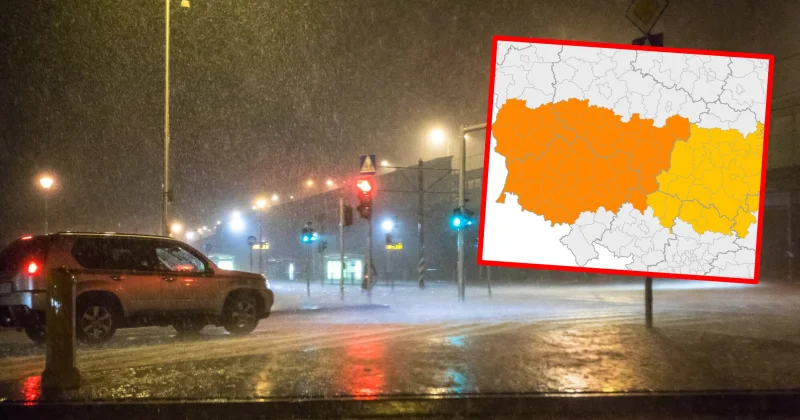 IMGW ostrzega: Rain do 83 mm 26 sierpnia w Małopolsce i Podkarpaciu