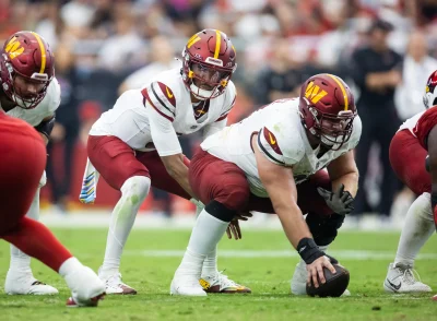 Tyler Biadasz carted off Tuesday after left knee injury