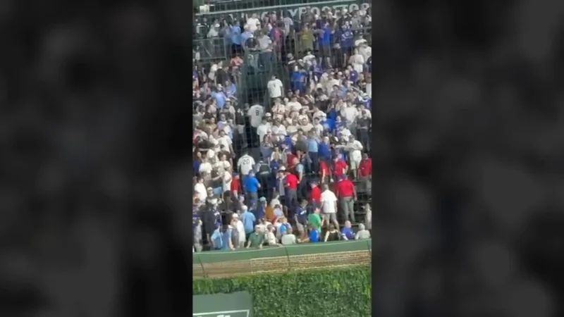 Cubs warn fans after bleachers brawl at Wrigley Field — White Sox Vs. Cubs