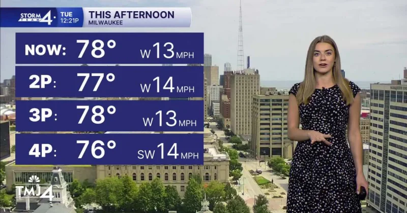 Adrienne Davis Reports Wisconsin Tornado Warnings Expire Aug. 18