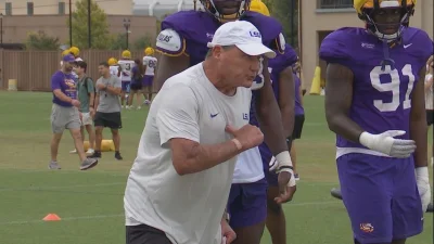 Ed Orgeron’s return to LSU has been a constant presence since May