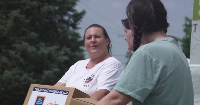 Yvonne Stokes says Gary, Indiana Blackout pantry served 150