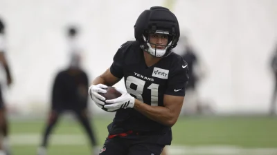 Jayden Higgins Lower Leg Injury Adds to Texans’ Receiver Woes in Joint Practice