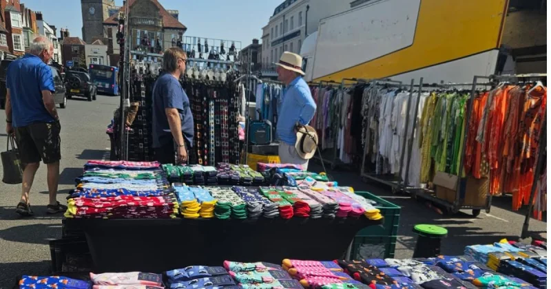 Danny Kruger says Wiltshire market is shrinking on Marlborough High Street