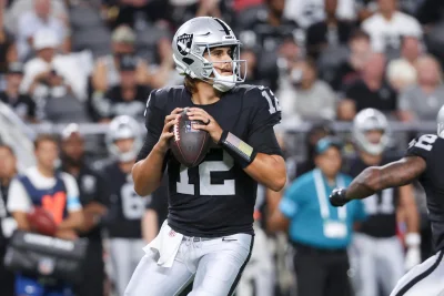 Aidan O'connell projected to stay on Raiders’ 53-man roster as trade value keeps him in the mix