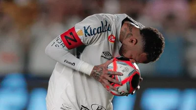 Neymar and Gabigol stayed in Brazil for Macará Vs Santos on August 20