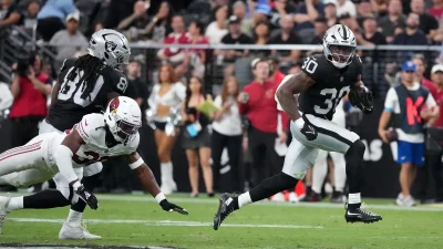 Mike Washington Jr. shows Raiders his big-play upside with 63 yards in preseason opener