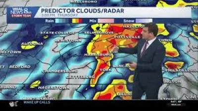 Kathy Orr outlines Severe Thunderstorm Warning until 4:30pm — Wgal Weather