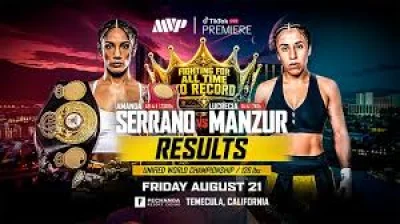 Amanda Serrano puts unified WBA and WBO featherweight titles on the line in first-ever championship boxing event on TikTok LIVE