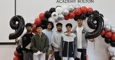 Bolton Score: King’s Leadership Academy Bolton Year 11 Celebrate Over 200 Grade 8-9s
