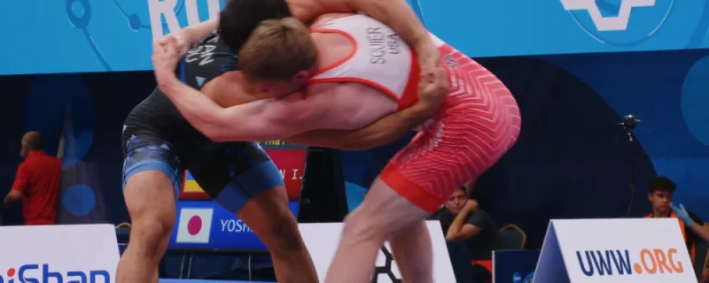 Aidan Squier wins bronze at 87 kg to bolster Championship Standings for NMU