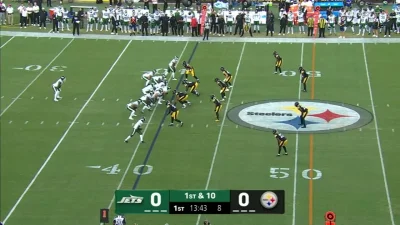 Geno Smith's opening drive touchdown gives the Jets an early Drive against the Steelers