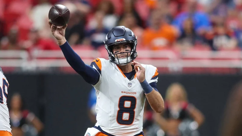 Jarrett Stidham’s 131-yard, touchdown preseason start gives the Broncos something to think about