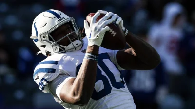 Jelani Woods gains opportunity as Kenyon Sadiq misses all of training camp