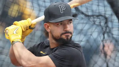 Nick Gonzales makes first career designated hitter start for Pittsburgh Pirates