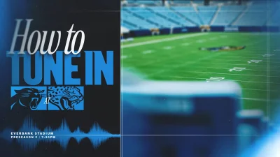 Panthers Vs Jaguars: Carolina's third 2026 preseason game at EverBank Stadium set for Friday night