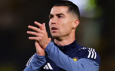 Cristiano Ronaldo on the bench for Al Riyadh Vs Al-nassr Positions on August 21