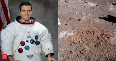 Harrison "Jack" Schmitt finds Apollo 15 orange soil at Shorty Crater