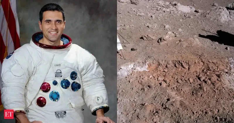 Harrison "Jack" Schmitt finds Apollo 15 orange soil at Shorty Crater