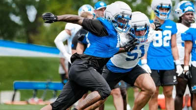 Derrick Moore's big day gives the Detroit Lions a timely jolt of pass-rush optimism