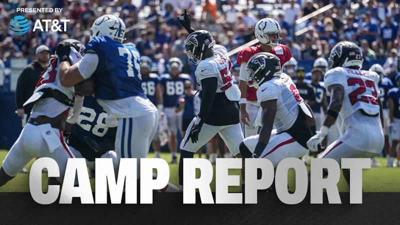 Falcons defense shines in second joint practice with Colts — Falcons Vs Colts