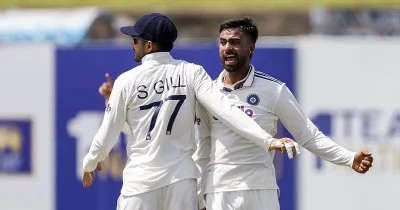 Manav Suthar’s 4/71 and 6/55 drew Keshav Maharaj’s ‘real gem’ praise in India Vs Sri Lanka